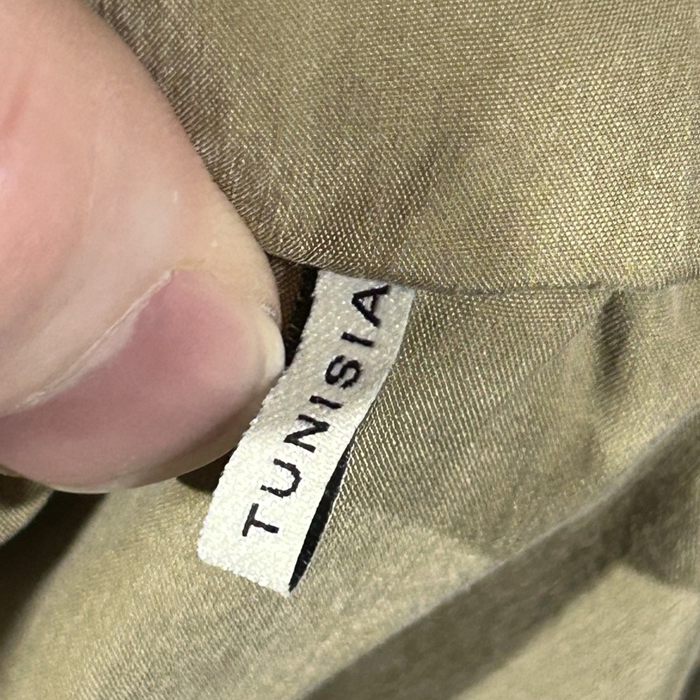 Isabel Marant Hadja Cargo Trousers Women's Medium 36 Beige #3723 - Picture 6 of 9